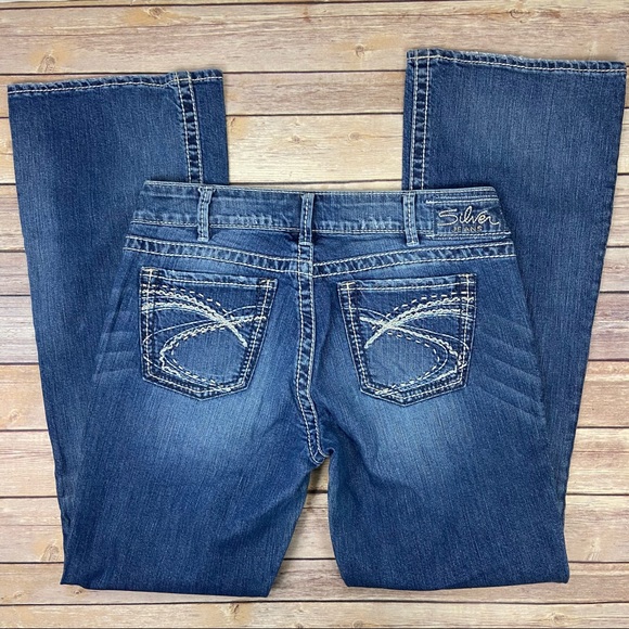 SILVER Suki Jeans Mid Rise Bootcut - Picture 2 of 9